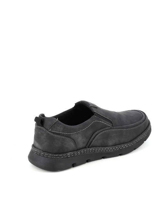 Men's Leather Casual Shoes Black