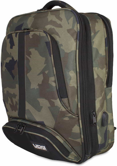 UDG Slim Tasche Rucksack Black Camo Orange Inside