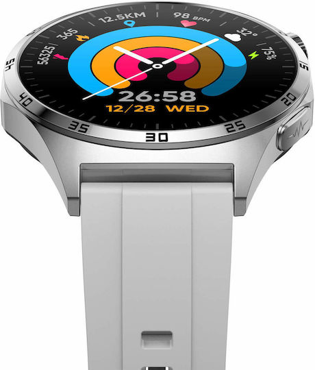 Microwear MT300 48mm Smartwatch mit Pulsmesser (Gray)