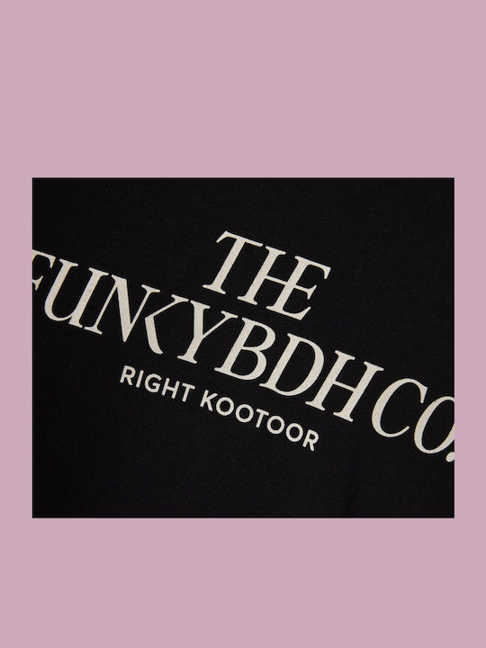 T-shirt Μαύρο