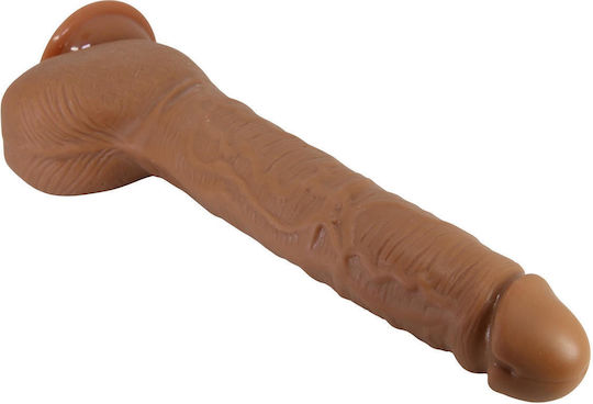Ρεαλιστικό Dildo με Βεντούζα Flesh 28cm