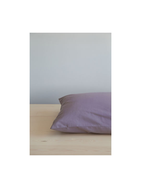 Nima Sheet Super-Double 240x260cm. Unicolors Purple