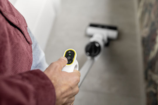 Karcher Fcv 2 Natural N Επαναφορτιζόμενη Σκούπα Stick Λευκή