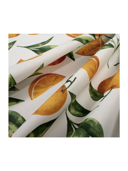Dimcol Tablecloth Stain Resistant Oranges 474 474 White-orange 140x180cm