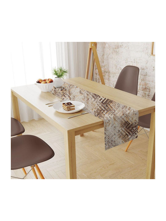 Dimcol Tablecloth Stain Resistant Set 2pcs Marks 472 Beige 140x220cm