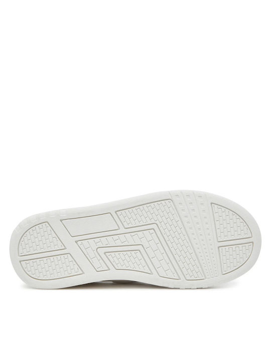 Παιδικά Sneakers με Σκρατς Λευκά