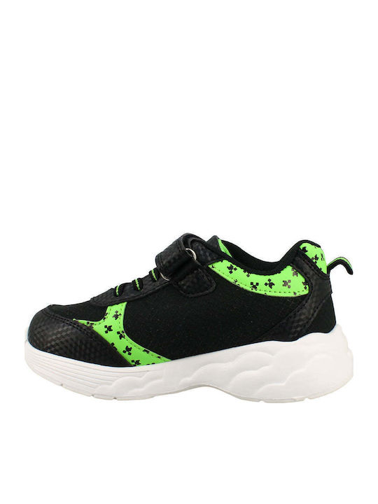 Kinder Sneakers mit Lichtern Schwarz