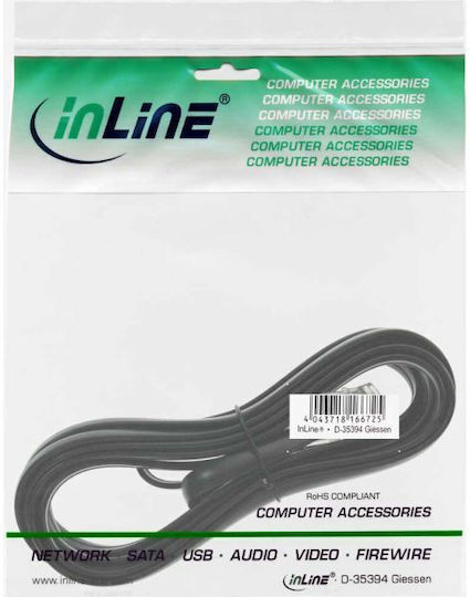 InLine U/UTP Καλώδιο Δικτύου Ethernet 0.5m