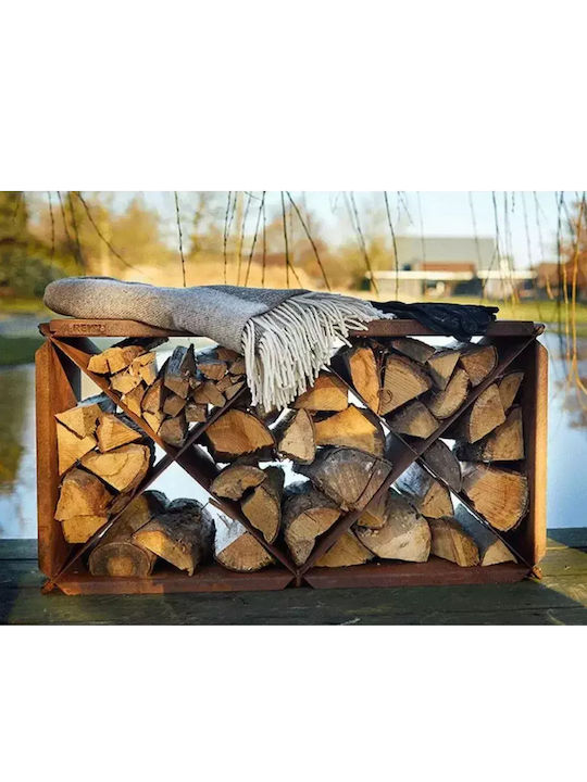 Panthermica Wooden Shelf Wood Storage Brown