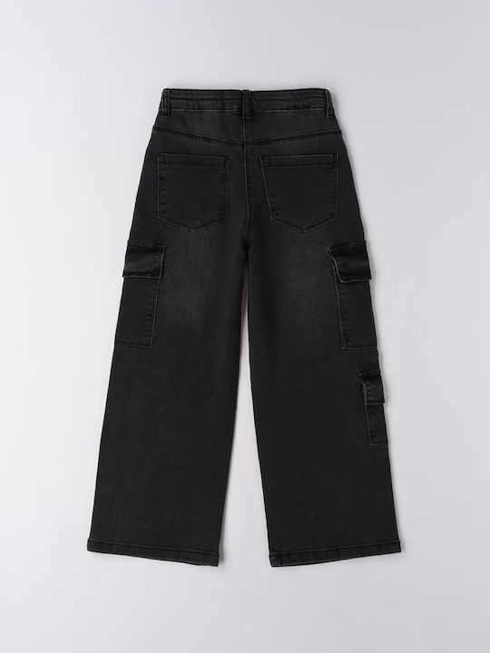 Kids' Denim Pants Black