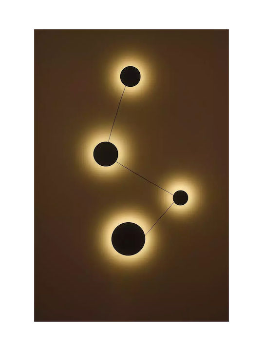 Leuchte Wand LED Schwarz