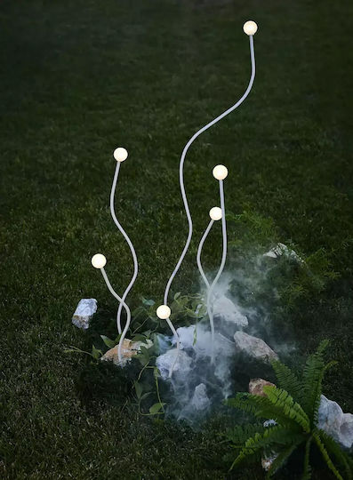Lampa de podea LED cu Lumină Alb Natural Negru