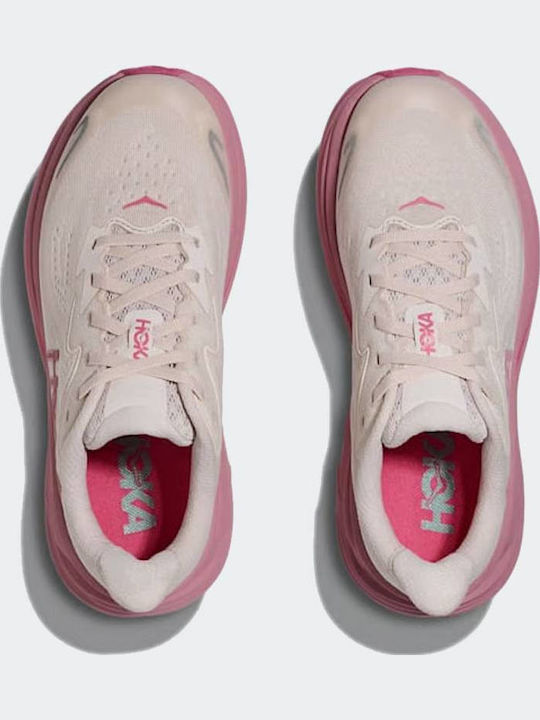 Clifton 10 Kinder Sportschuhe Laufen mit Schnürsenkeln Rosa
