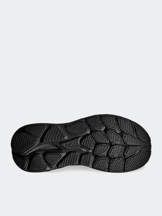 Clifton 10 Kinder Sportschuhe Laufen mit Schnürsenkeln Schwarze