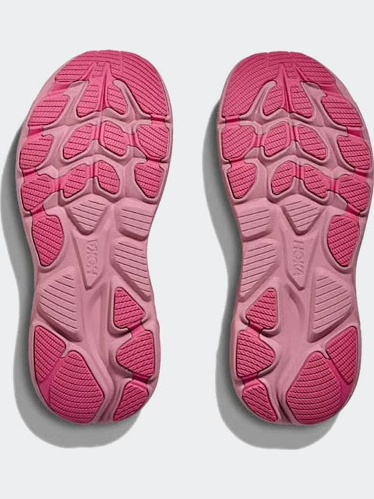 Clifton 10 Kinder Sportschuhe Laufen mit Schnürsenkeln Rosa