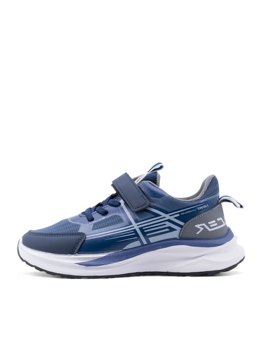 Παιδικά Sneakers με Σκρατς Μπλε