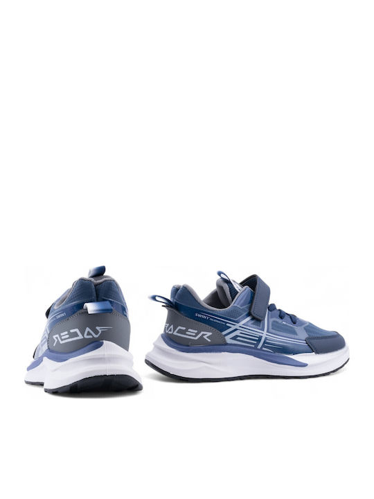 Παιδικά Sneakers με Σκρατς Μπλε