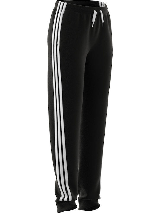 Παιδικό Παντελόνι Φόρμας Μαύρο Essentials 3-Stripes