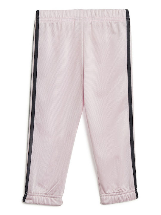 Παιδικό Σετ Φόρμας Ροζ 2τμχ 3-Stripes Tricot