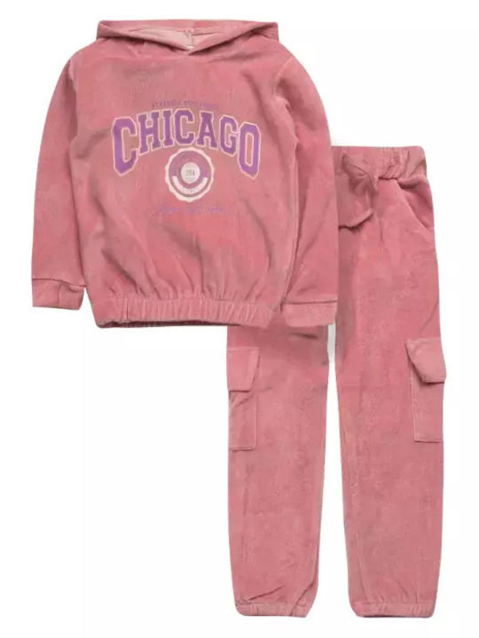 Kinder Trainingsanzüge Mit Bluse Rosa 2 Stück Chicago