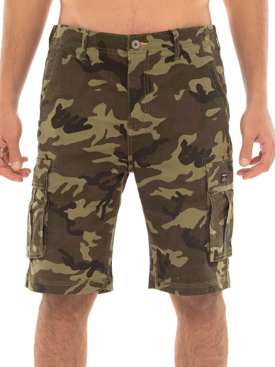 Ανδρική Βερμούδα Cargo Χακί