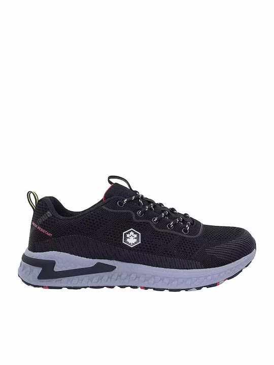 Lumberjack Line Sneakers Μαύρα