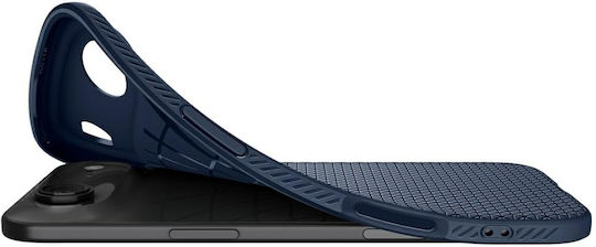 Spigen Liquid Air Umschlag Rückseite Silikon Blau (iPhone Air)