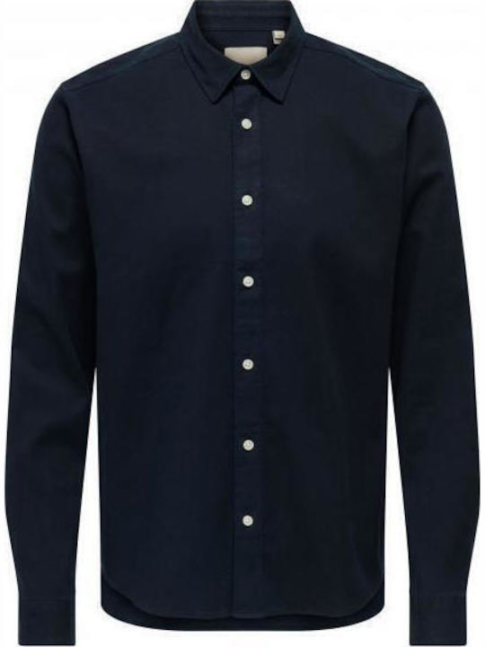 Μακρυμάνικo Πουκάμισο Navy Blazer