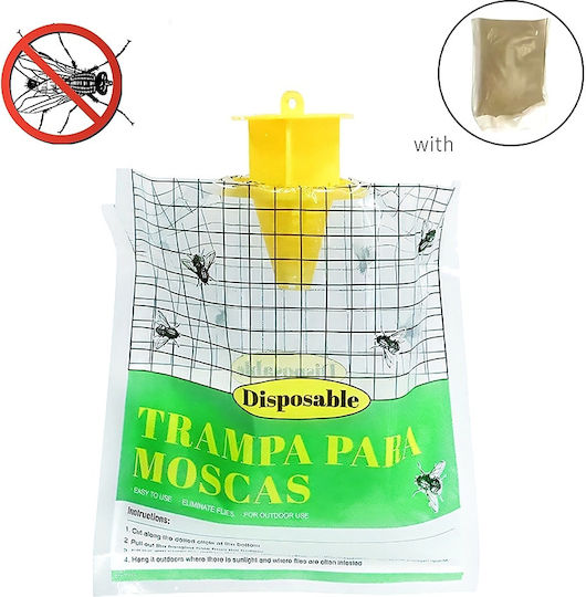 Fly Trap Bait – Waterproof Hanging Bag – M21.5xW20cm