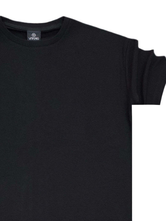 T-shirt Μαύρο