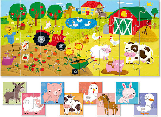 Ludattica Baby Puzzle Φάρμα 20514