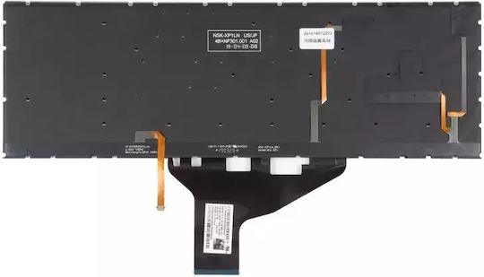 Клавиатура HP NSK-XP1LN Червена Задно Осветяване Английски Език (САЩ) Mentor Premium