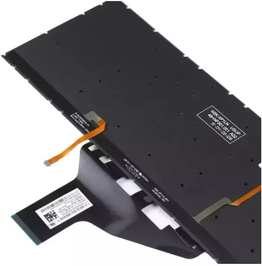 Клавиатура HP NSK-XP1LN Червена Задно Осветяване Английски Език (САЩ) Mentor Premium