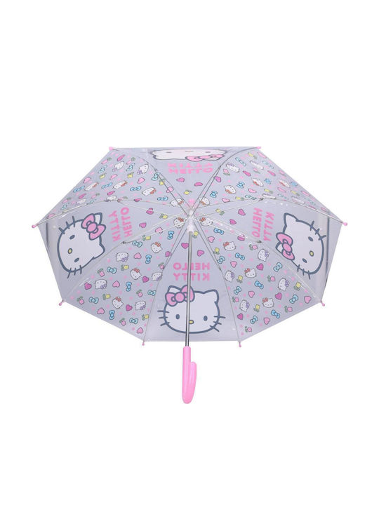 Vadobag Kids Curved Handle Umbrella Gray