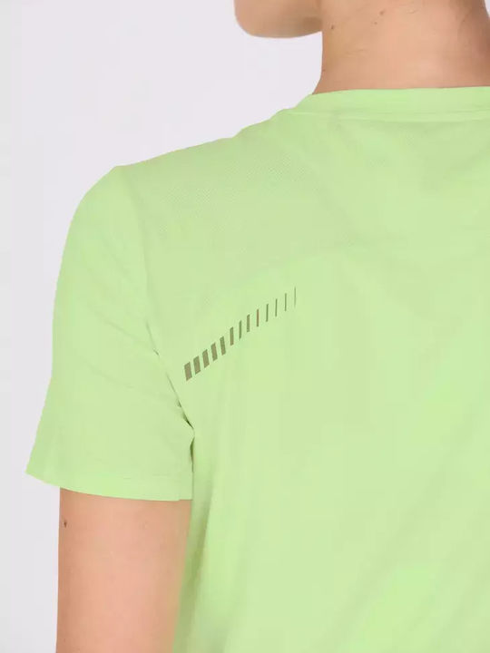 Damen T-Shirt Schnell trocknend Grün