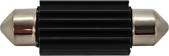 C5w C10w Bec Led Sv8.5 12-24v Canbus 39mm Portocaliu