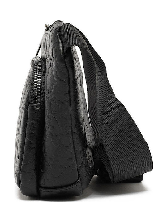 Herrentasche Schulter / Crossbody Schwarz