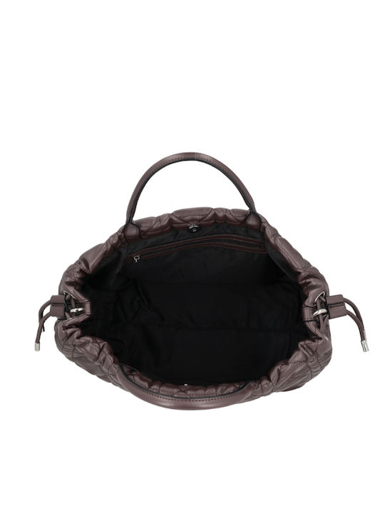 Bucket Women's Handbag Shoulder Brown