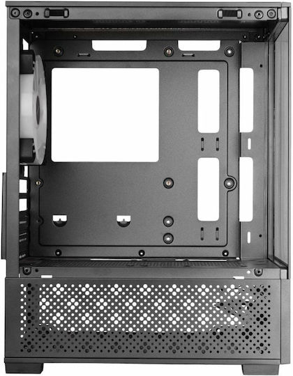 Mars Gaming MC-SE2 Gaming Midi Tower Computer Case with Side Window Black