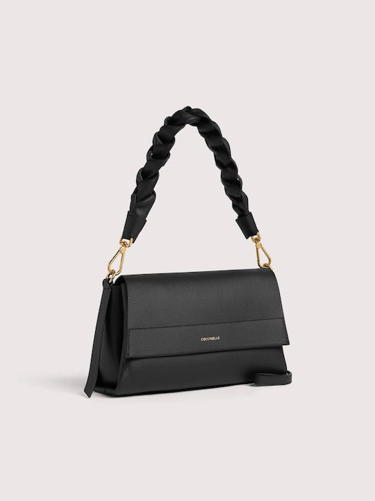 Boheme De piele Geantă de damă Crossbody Neagră