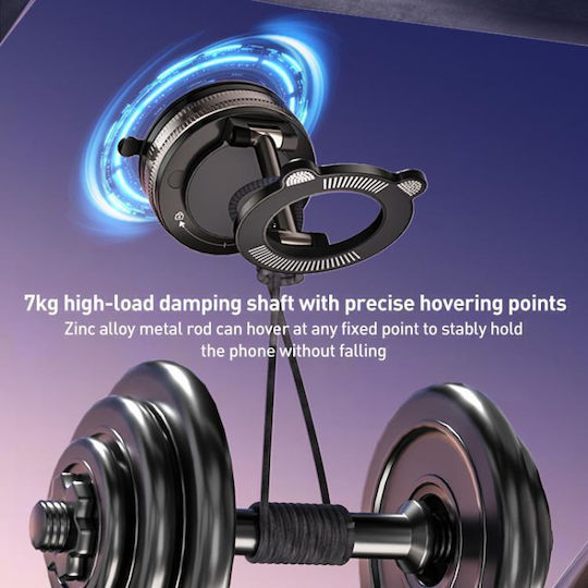Car Mobile Mount with Magnet White