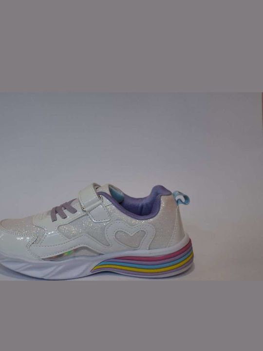 Παιδικά Sneakers Ασημί