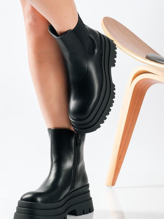 Damenstiefeletten Schwarz