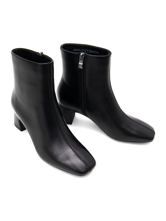 Fernie Leather Women's Ankle Boots Black