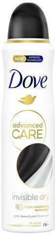Dove Advanced Care Antiperspirant 72h Deodorant Spray 150ml