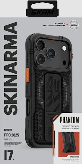 Skinarma Phantom 360 Vollschutz Kunststoff Schwarz (iPhone 17 Pro)