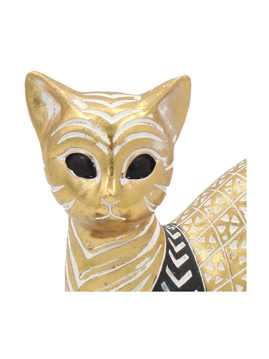 Keskor Decorative Cat Polyresin 25x10.5x15cm 1pcs