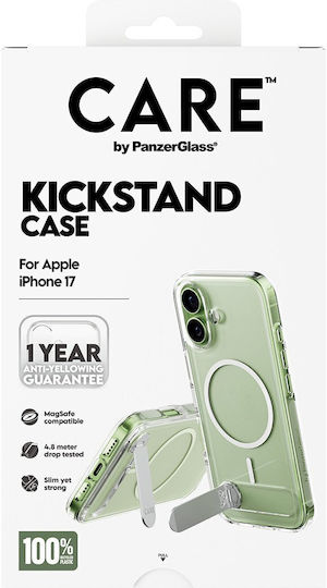 Care By Panzerglass Feature Case Transparent W Kickstand & Magsafe Iphone 17