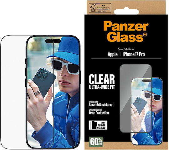 PanzerGlass Displayschutzfolie (iPhone 17 Pro, PanzerGlass)