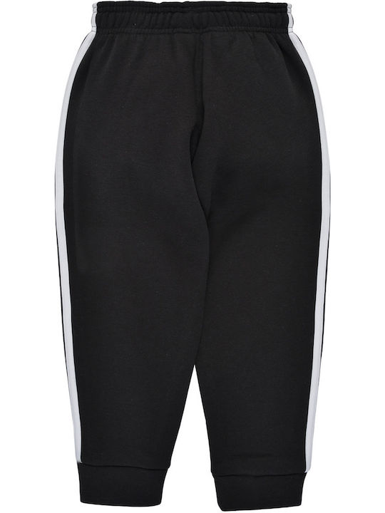 Παιδικό Παντελόνι Φόρμας Μαύρο Essentials 3-Stripes